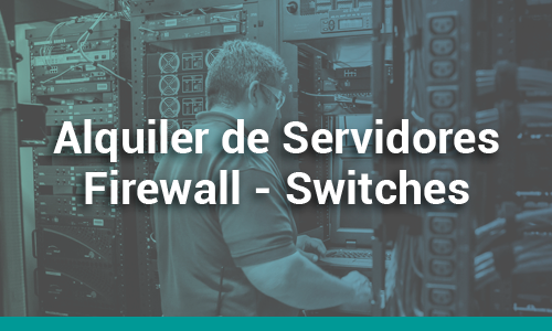 Alquiler de Servidores - Firewall - Switches